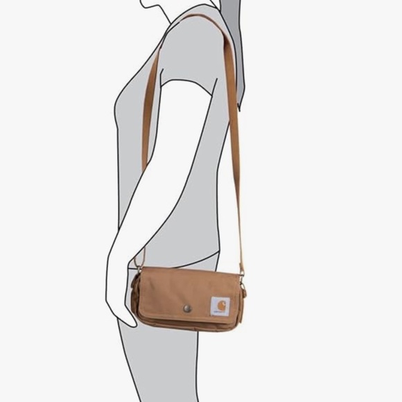 NWOT Carhartt Legacy Women's Essentials Crossbody BagWaist Pouch, Carhartt Brown - Picture 6 of 6